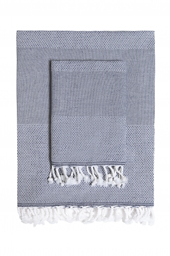Langø - Beach towel - black